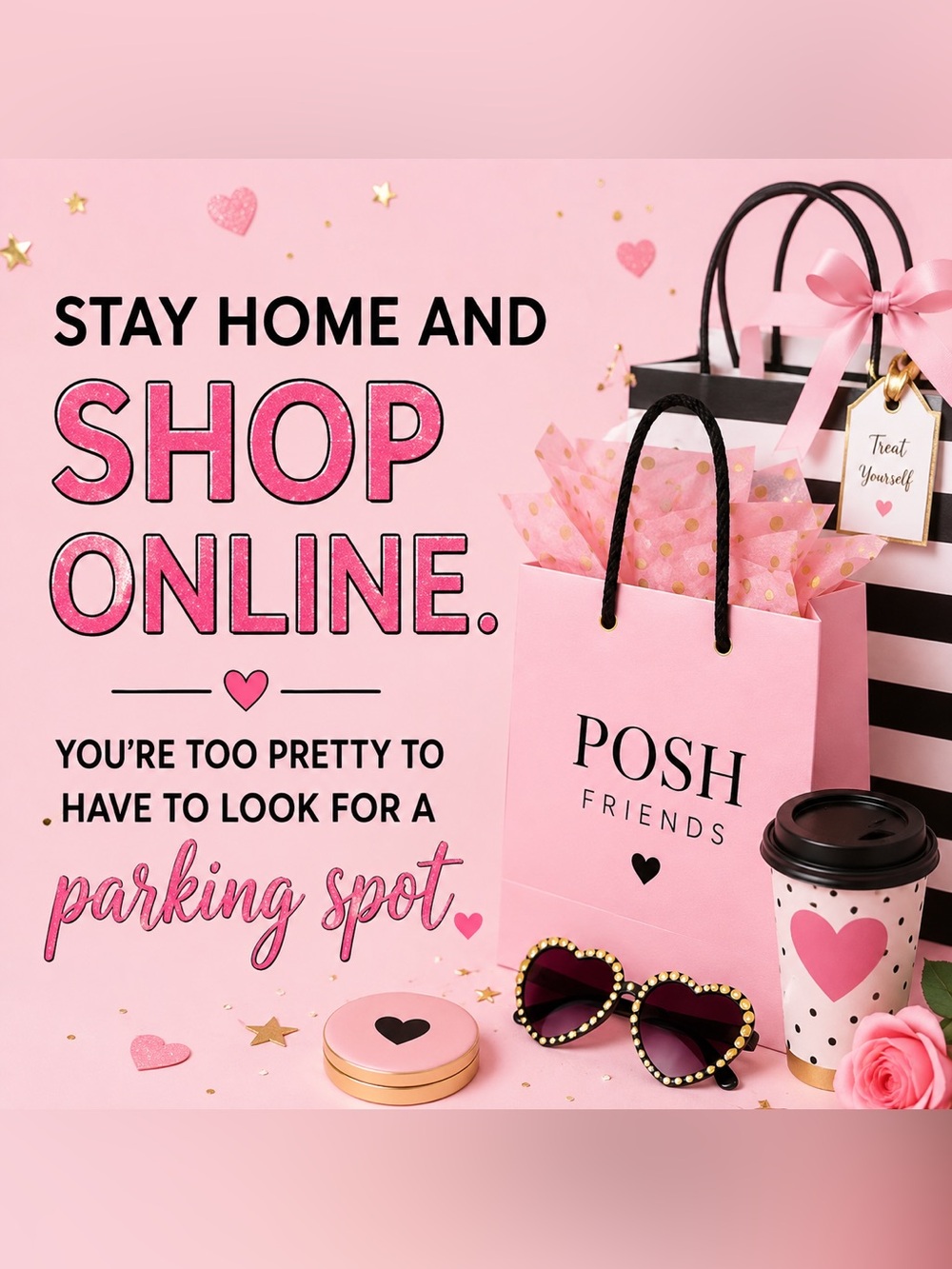 HAPPY SHOPPING POSH FRIENDS!